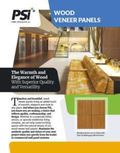 PSI Wood Veneer Brochure